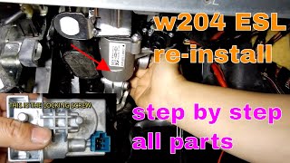 HOW TO remove fix ESL/ELV/EIS w204 w212 C E class mercedes benz common fault Part 2