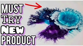 This NEW PRODUCT Creates An EXPLOSION Of Pure Pigment! Acrylic Pouring Art.