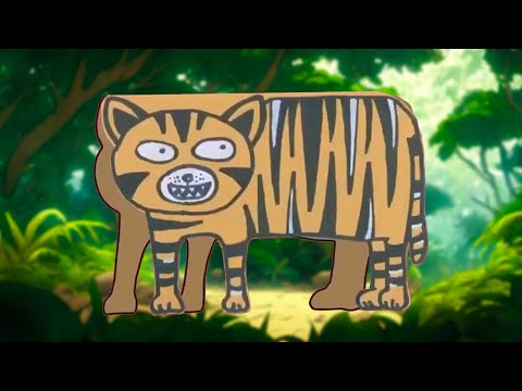 How To Make A Paper Tiger | Tom Gates Brilliant World | Cartoons for Kids - Kids (6+), Kingdom Kids Zone - Tom Gates Brilliant World