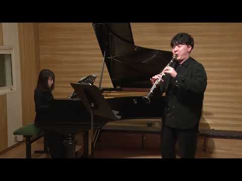 Michele Mangani  『Thema for clarinet』  Cl.春田傑　Pf.小澤佳永
