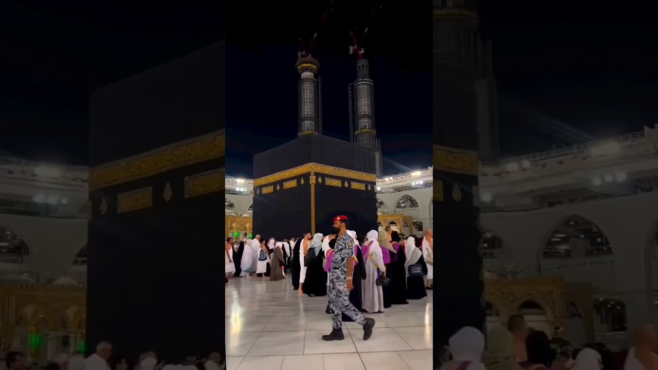 Kaabay Ki Ronak Kaabay Ka Manzar Allahu Akbar 🥰❤️||#viral #viralvideo #shortsfeed #shortvideo #islam