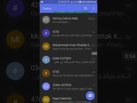 Schedule SMS  Textra