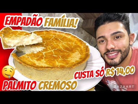 EMPADÃO DE PALMITO COM CREME DE QUEIJO/ 2 Ideias de venda.