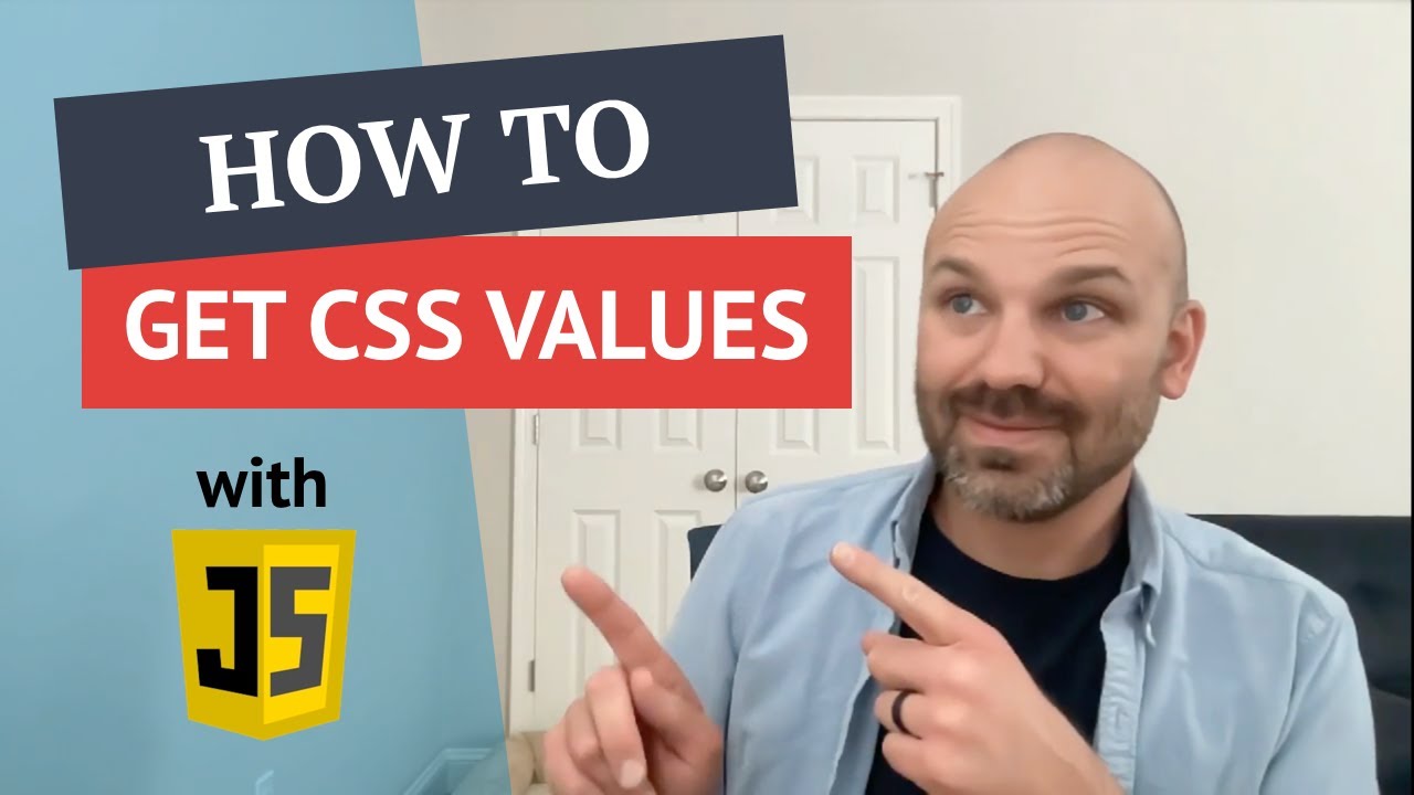 How to get the actual CSS values for an element with vanilla JS