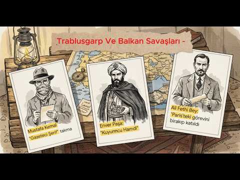 42- 2026 KPSS Tarih HIZLI KISA TEKRAR - Trablusgarp ve Balkan Savaşları - | KPSS, AYT, TYT, YKS