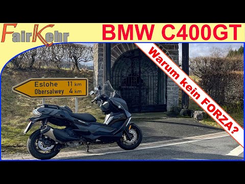 Warum BMW C400GT  und nicht Honda Forza / Yamaha Max?