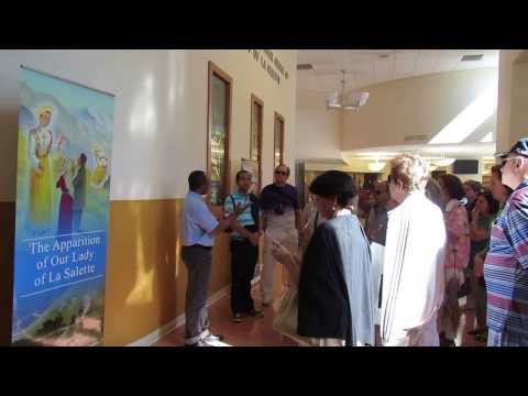 6 de Agosto de 2013...Que alegria! Bem-Vindos Saletinos do Brasil com Padre Marcos!