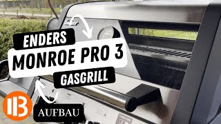 Aufbau des Enders Monroe Pro 3 SIK Turbo Gasgrills #aufbau #enders #gasgrill #anleitung