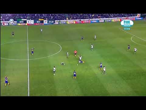 BANFIELD vs BOCA Correcta expulsión del jugador Almendra
