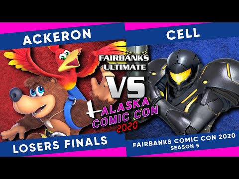 Fairbanks Alaska ComicCon 2020: Ackeron (Banjo) vs Cell (Samus) - SSBU Losers Finals
