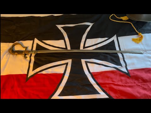 Original German Pre-WWII Weimar Republic Lion's Head Reichsheer Officer Sword by Wilkinson Sword Co