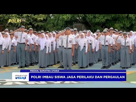 POLRESTABES MEDAN GELAR PROGRAM POLICE GOES TO SCHOOL DI SMAN 1 MEDAN