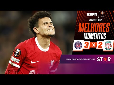 Gols e lances de Toulouse x Liverpool