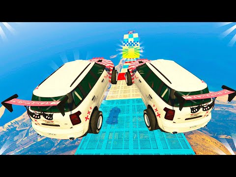 MEGA RAMPA SÚPER INCREÍBLE!! MUY INCONTROLABLE! ~ GTA 5 ONLINE
