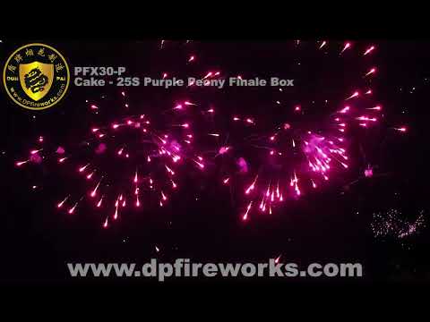 PFX30 P 25S Purple Peony Finale Box