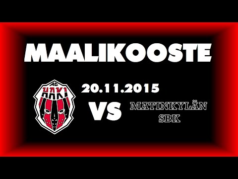 AC HaKi - Matinkylä 20.11.2015 Maalikooste