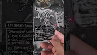 Kefka, Metal Engraved MTG Card!#mtgcommunity #magicthegathering #laserengraving #mtgcommander #mtg