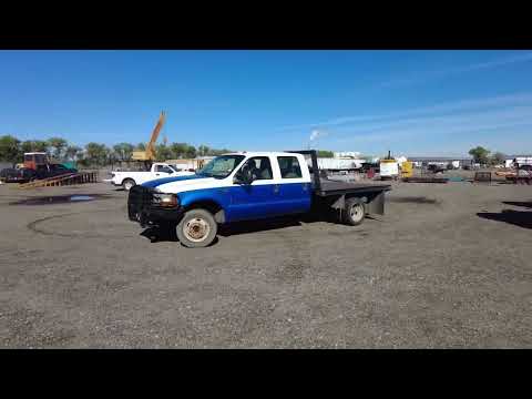 2001  Ford  F550 Super Duty   Crew Cab Pickup