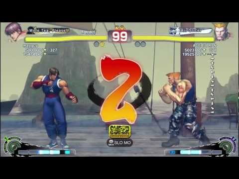 Inbe (Guy) vs ACE E I RI N (Guile) - AE 2012 Matches *1080p HD*