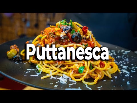 Spaghetti Puttanesca | "Spaghetti nach Hurenart" | Rezeptvideo by Bernd Zehner
