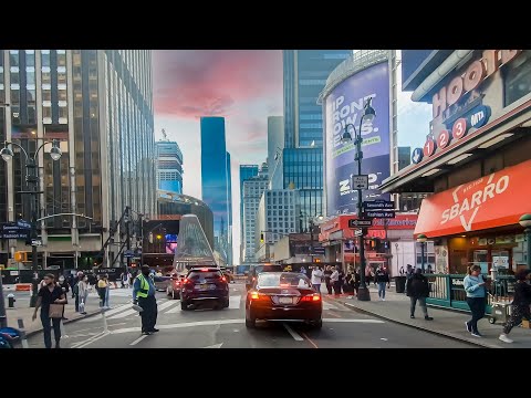 New York 4K | Driving Around Midtown Manhattan In 18 Minutes