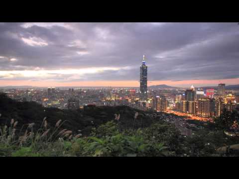 2014.02.22 Sun set of Taipei Time Lapse