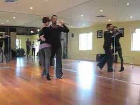 080125 Argentine Tango Lesson 3 - Parada W/WO Gancho