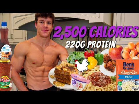 Full Day of Eating 2,500 Calories | TASTY Low Calorie...