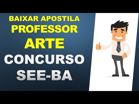 Apostila PROFESSOR - ARTE - SEE BA 2018