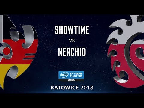 StarCraft 2 - ShoWTimE vs. Nerchio (PvZ) - IEM Katowice 2018 - EU Qualifier #2 UB Ro8