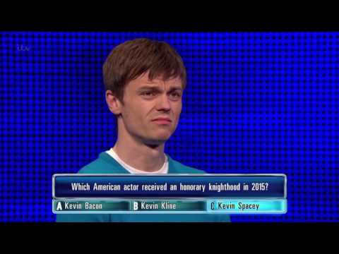 Robin Gets His Kevin Spacey Question Right - The Chase