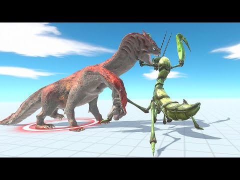 NEW GIANT PRAYING MANTIS UNIT VS STRONGEST UNITS - ANIMAL REVOLT BATTLE SIMULATOR