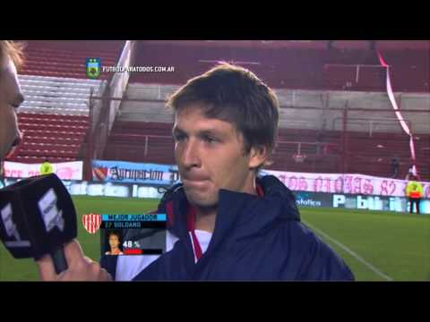 Soldano:"Una alegría increíble".Argentinos 1 Unión 2.Fecha 17. Torneo Primera División 2015.FPT