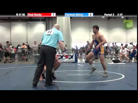 Mens FS FS 97 KG - Chad Hanke vs. Cameron Simaz