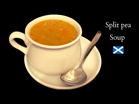 Split pea & Ham bone Soup | Traditional Scottish recipe  :)