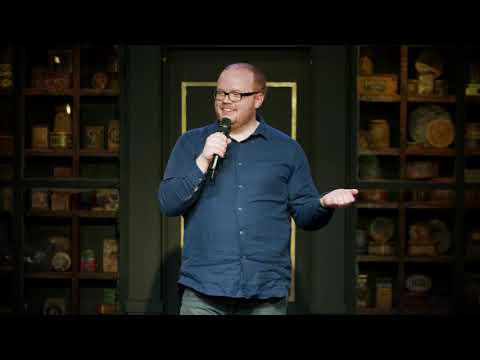 Jordan Makin at the mall - Dry Bar Comedy