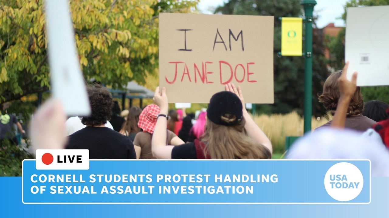 Live: Cornell students protest handling of sexual assault investigation