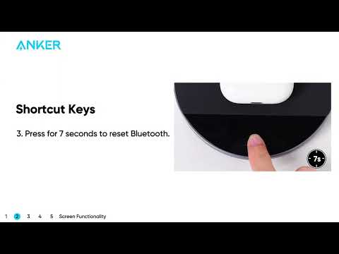 Anker Prime Wireless Charging Station (3-in-1, MagGo, AirCool, Dock Stand) Quick Start Guide (A25X7)