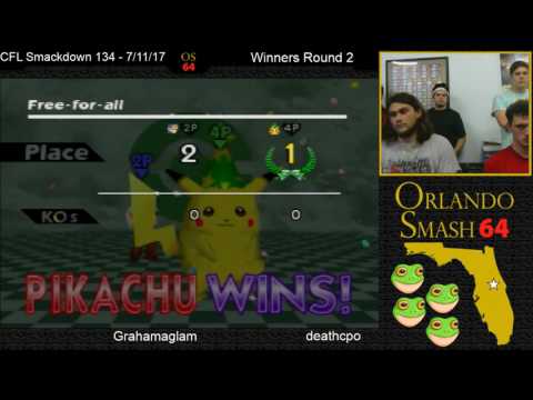 CFL Smackdown 134 - Winners Round 2 - deathcpo vs Grahamaglam