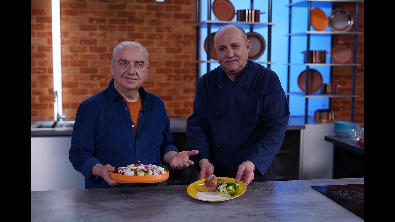 Владимир Шахрин в гостях у лазерсона | Нисуаз с треской и стейк из тунца | Шеф 