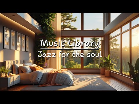 Nature’s Jazz in a Cozy Room 🌿🎷☀️