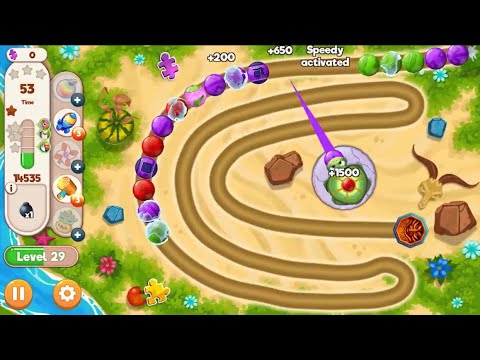 Marble Woka Woka Level 29 |Bubble Shooter Color Match 3