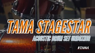 Video thumbnail for TAMA STAGESTAR ACOUSTIC DRUM SET UNBOXING by Aaron Darshnan