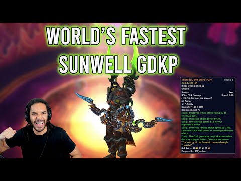 THE WORLD'S FASTEST SUNWELL GDKP... Cuz Why Not? 59 Minutes
