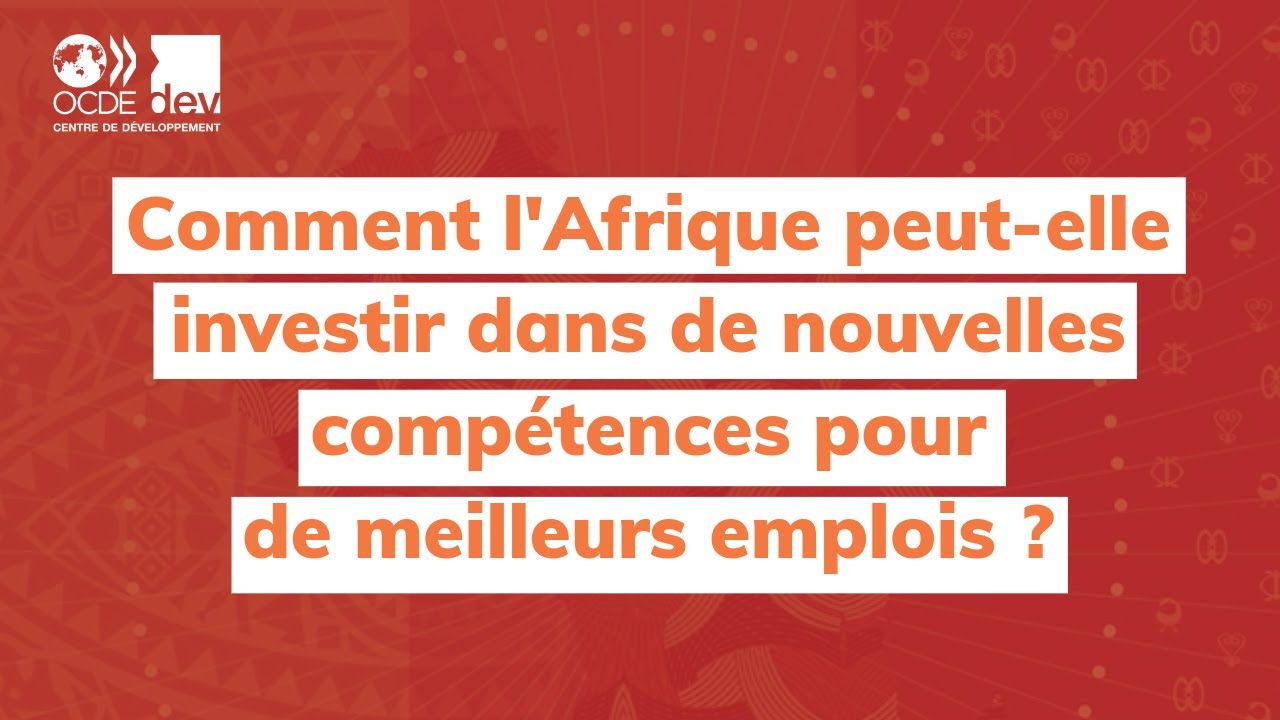 Comment l'Afrique peut-elle investir dans de nouvelles compétences pour de meilleurs emplois ?