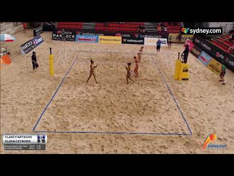 2019 Sydney 3-Star Clancy/Artacho del Solar (AUS) vs Kloda/Ceynowa (POL)