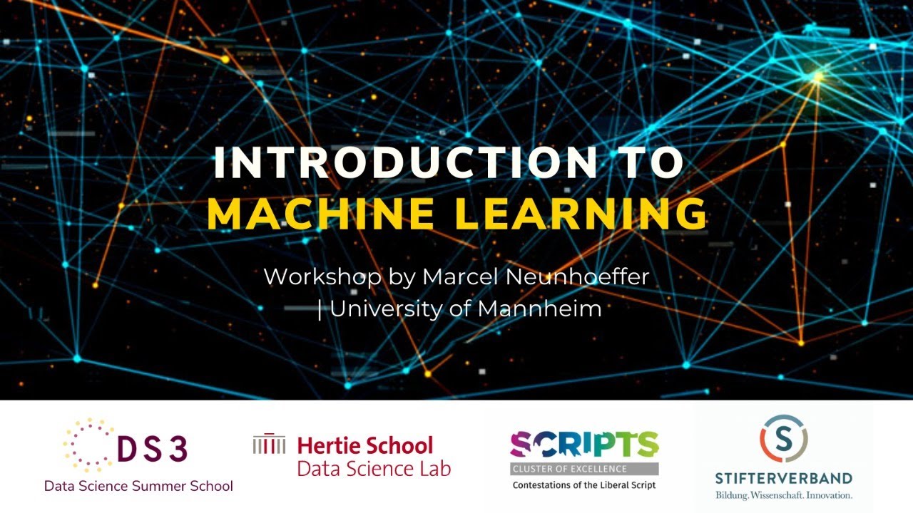Introduction to Machine Learning | Data Science Summer School