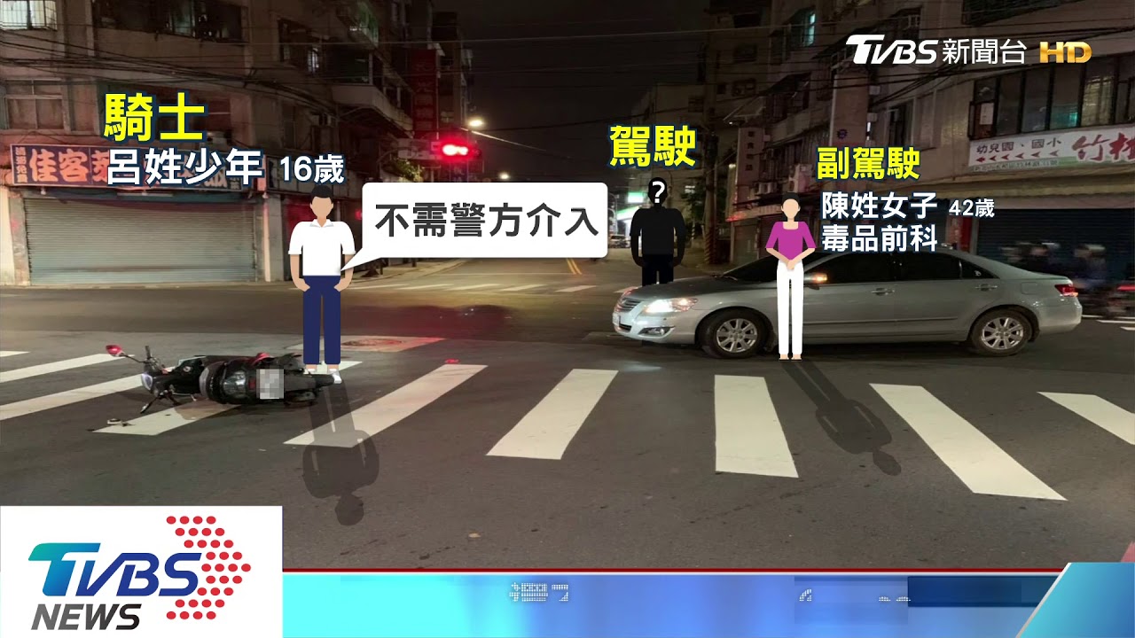 「幫我擋一下」！　肇事駕駛跑了　叫乘客頂替
