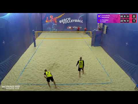 19:15 D. Svyrydenko / Y. Hauptman - A. Kandyba / O. Kulyk 31.10.2022 | Winners Beach Volleyball