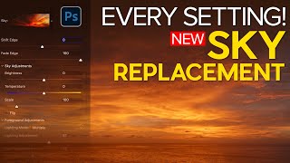 EVERY Setting Explained! Advanced Photoshop Sky Replacement